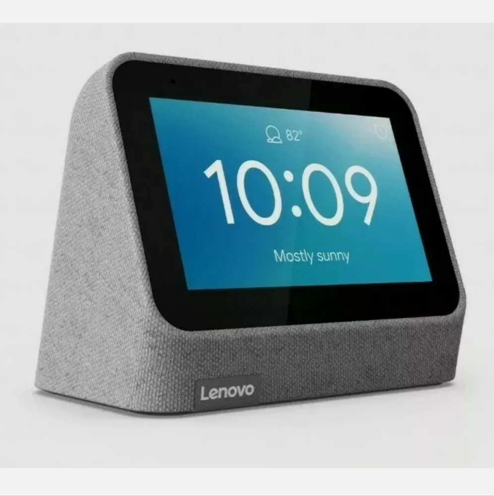 Lenovo Smart Clock2 with Smart Bulb NWT - Picture 2 of 10